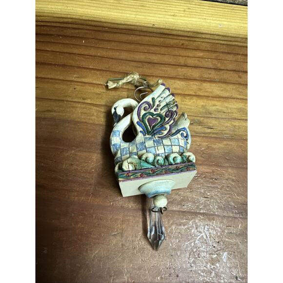 TURTLE DOVES Jim Shore Heartwood Creek 12 Days of Christmas Ornament - Picture 2 of 2